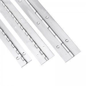 맞춤형 긴 힌지 201#304#두께 1.5mm 스테인레스 스틸 피아노 힌지 연속 행 캐비닛 피아노 힌지